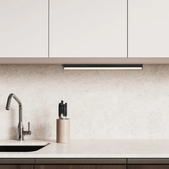 Rábalux Bareg fekete LED pultmegvilágító lámpa (RAB-78013) LED 1 izzós IP20