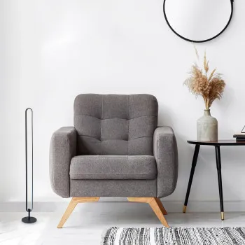 Rábalux Barto matt fekete LED állólámpa (RAB-74051) LED 1 izzós IP20