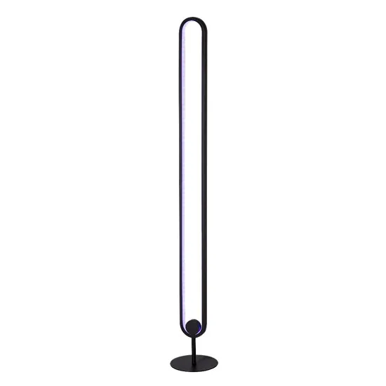 Rábalux Barto matt fekete LED állólámpa (RAB-74051) LED 1 izzós IP20