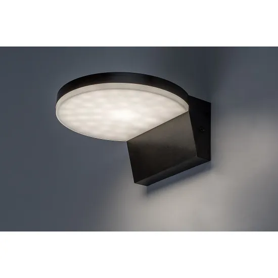 Rábalux Batida fekete LED kültéri fali lámpa (RAB-77117) LED 1 izzós IP54