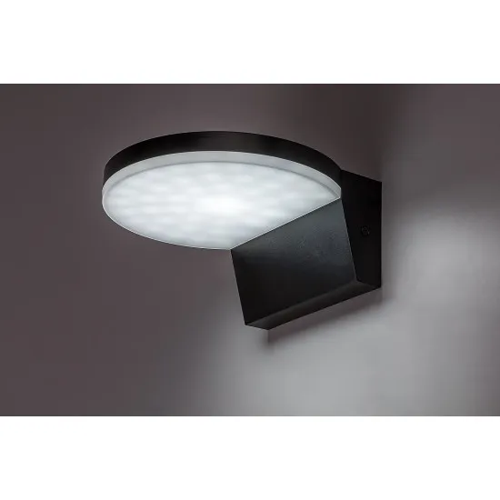 Rábalux Batida fekete LED kültéri fali lámpa (RAB-77117) LED 1 izzós IP54