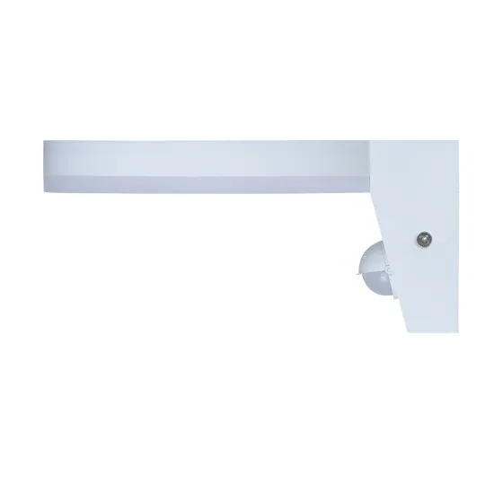 Rábalux Batida fehér mozgásérzékelős LED kültéri fali lámpa (RAB-77120) LED 1 izzós IP54