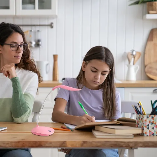 Rábalux Bedi rózsaszín LED asztali lámpa (RAB-74236) LED 1 izzós IP20