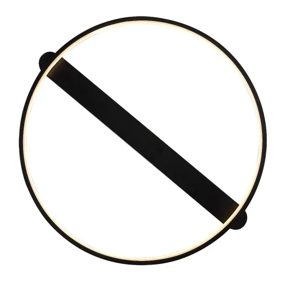 Rábalux Beliza fekete LED mennyezeti lámpa (RAB-71344) LED 1 izzós IP20