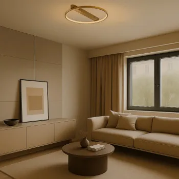 Rábalux Beliza arany LED mennyezeti lámpa (RAB-71347) LED 1 izzós IP20