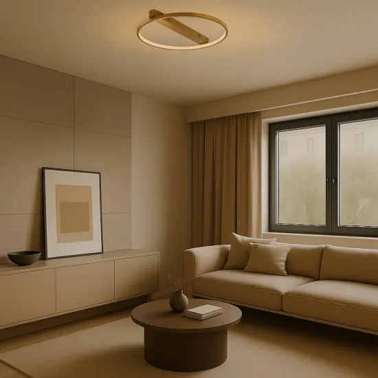 Rábalux Beliza arany LED mennyezeti lámpa (RAB-71347) LED 1 izzós IP20