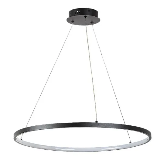 Rábalux Beliza fekete LED függesztett lámpa (RAB-72344) LED 1 izzós IP20