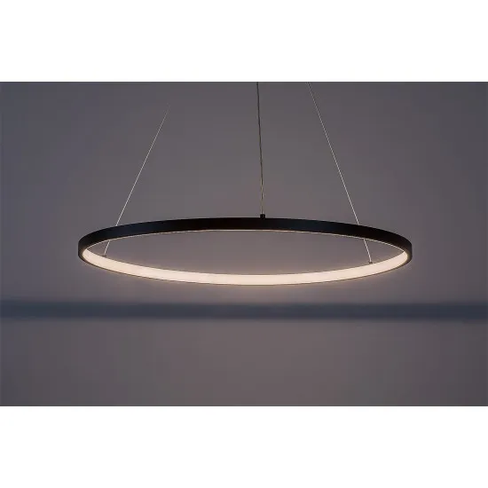 Rábalux Beliza fekete LED függesztett lámpa (RAB-72344) LED 1 izzós IP20