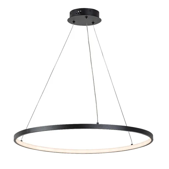 Rábalux Beliza fekete LED függesztett lámpa (RAB-72344) LED 1 izzós IP20