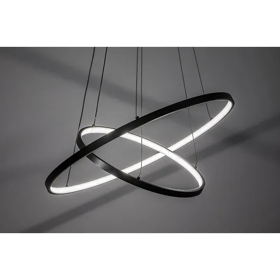 Rábalux Beliza fekete LED függesztett lámpa (RAB-72345) LED 1 izzós IP20