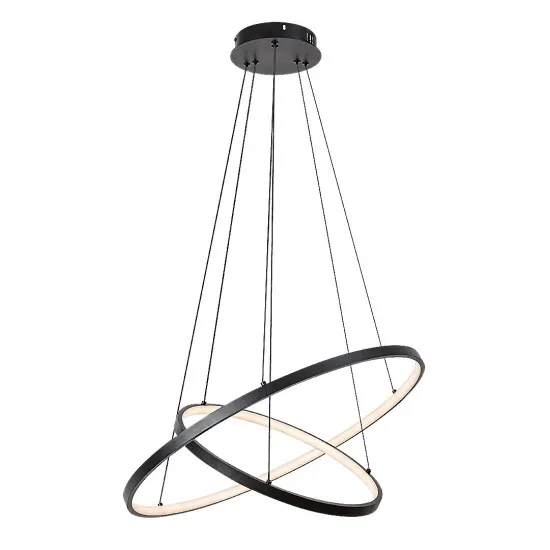 Rábalux Beliza fekete LED függesztett lámpa (RAB-72345) LED 1 izzós IP20