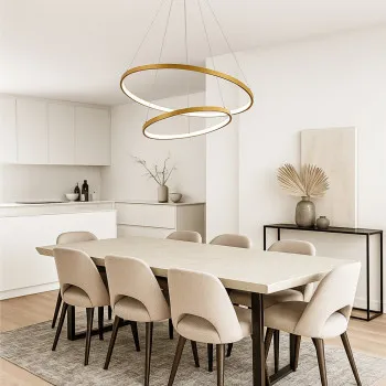 Rábalux Beliza arany LED függesztett lámpa (RAB-72348) LED 1 izzós IP20