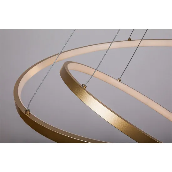 Rábalux Beliza arany LED függesztett lámpa (RAB-72348) LED 1 izzós IP20