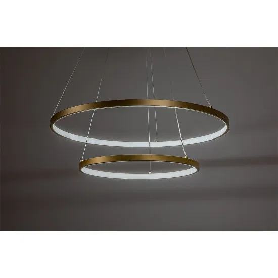 Rábalux Beliza arany LED függesztett lámpa (RAB-72348) LED 1 izzós IP20