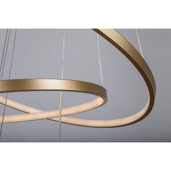 Rábalux Beliza arany LED függesztett lámpa (RAB-72349) LED 1 izzós IP20