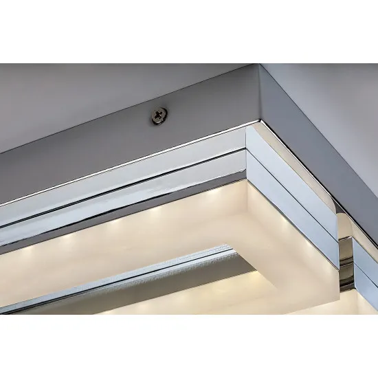 Rábalux Blas króm fürdőszobai LED mennyezeti lámpa (RAB-75020) LED 1 izzós IP44