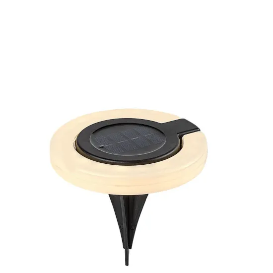 Rábalux Bokod fekete LED napelemes kültéri leszúrható lámpa (RAB-77187) LED 1 izzós IP44