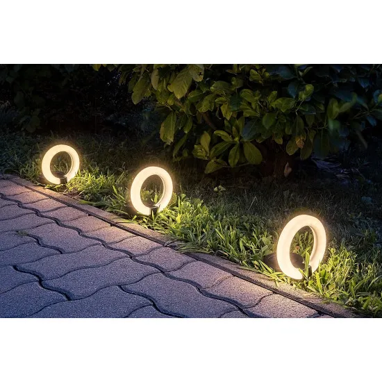 Rábalux Bokod fekete LED napelemes kültéri leszúrható lámpa (RAB-77187) LED 1 izzós IP44