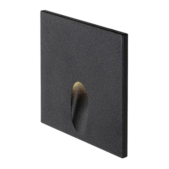 Rábalux Boven fekete kültéri LED lépcsővilágító lámpa (RAB-71169) LED 1 izzós IP54