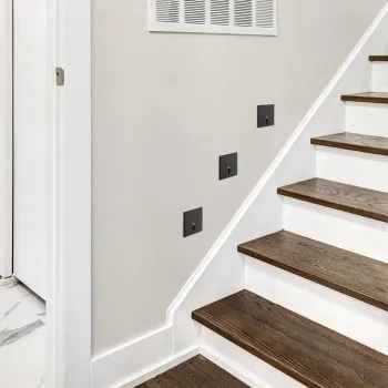 Rábalux Boven fekete LED lépcsővilágító lámpa (RAB-71171) LED 1 izzós IP20