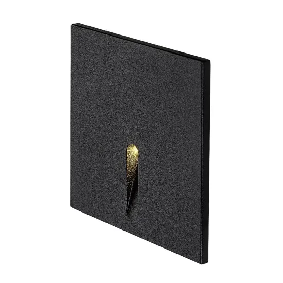 Rábalux Boven fekete LED lépcsővilágító lámpa (RAB-71171) LED 1 izzós IP20