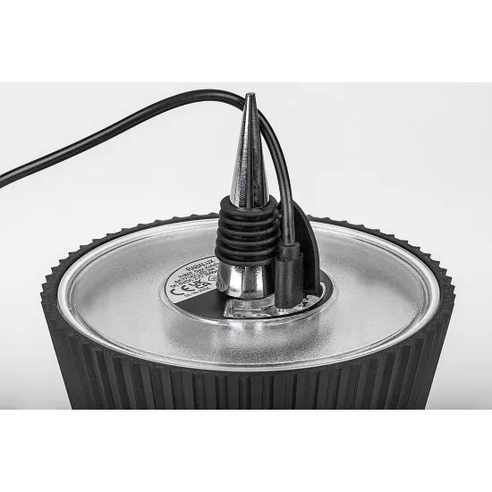 Rábalux Burdur fekete kültéri palackba illeszthető LED asztali lámpa (RAB-77142) LED 1 izzós IP44