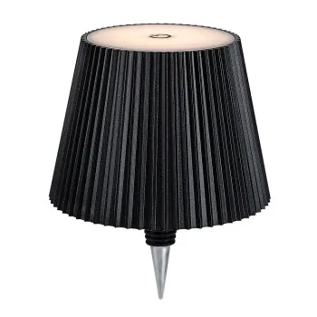 Rábalux Burdur fekete kültéri palackba illeszthető LED asztali lámpa (RAB-77142) LED 1 izzós IP44