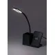 Rábalux Cerie fekete LED asztali lámpa (RAB-74232) LED 1 izzós IP20