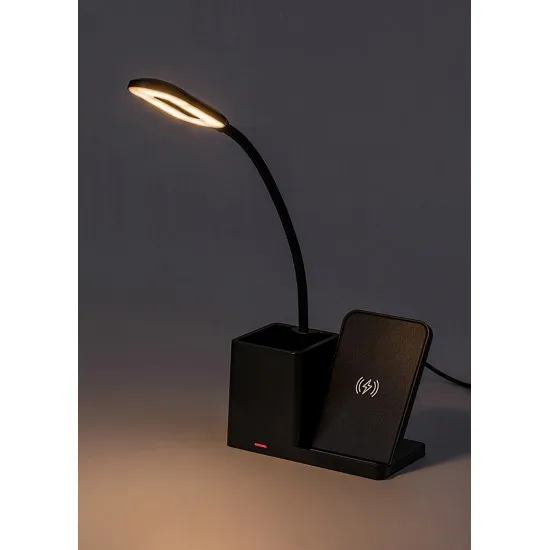 Rábalux Cerie fekete LED asztali lámpa (RAB-74232) LED 1 izzós IP20