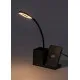 Rábalux Cerie fekete LED asztali lámpa (RAB-74232) LED 1 izzós IP20
