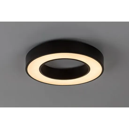 Rábalux Cirano fekete-fehér LED mennyezeti lámpa (RAB-71360) LED 1 izzós IP20