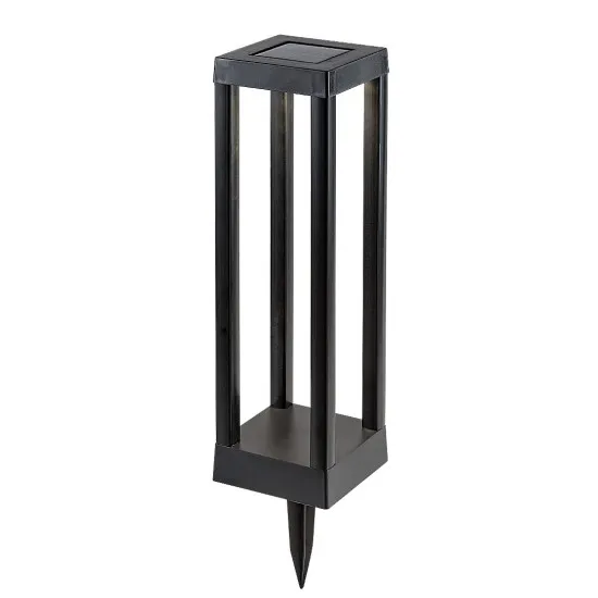 Rábalux Cong fekete LED napelemes kültéri leszúrható lámpa (RAB-77186) LED 1 izzós IP44