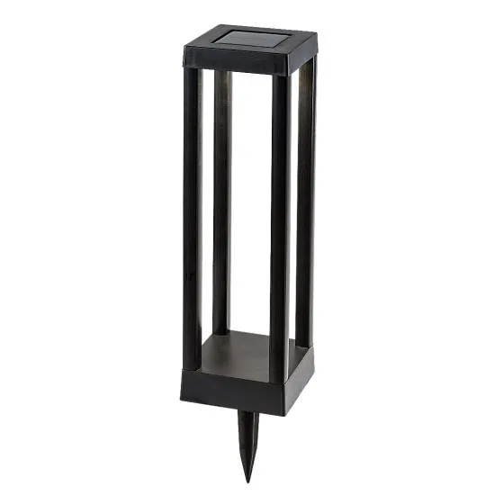 Rábalux Cong fekete LED napelemes kültéri leszúrható lámpa (RAB-77186) LED 1 izzós IP44