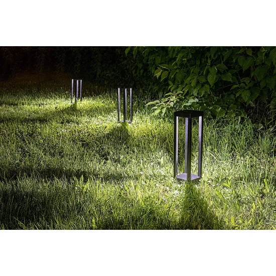 Rábalux Cong fekete LED napelemes kültéri leszúrható lámpa (RAB-77186) LED 1 izzós IP44