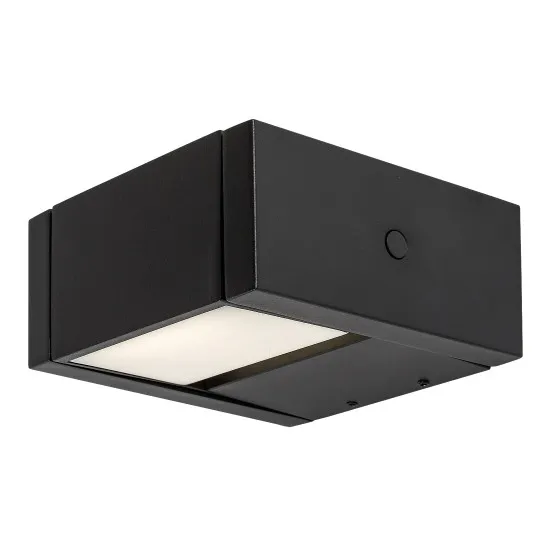 Rábalux Cubbington fekete LED kültéri fali lámpa (RAB-77183) LED 1 izzós IP54