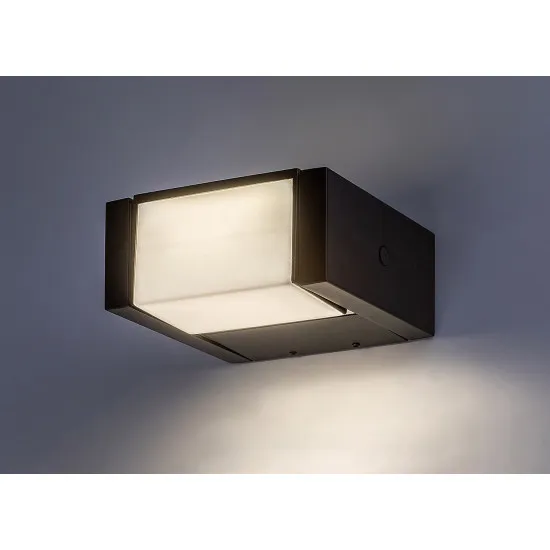 Rábalux Cubbington fekete LED kültéri fali lámpa (RAB-77183) LED 1 izzós IP54