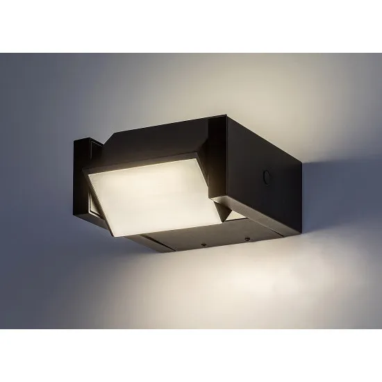 Rábalux Cubbington fekete LED kültéri fali lámpa (RAB-77183) LED 1 izzós IP54