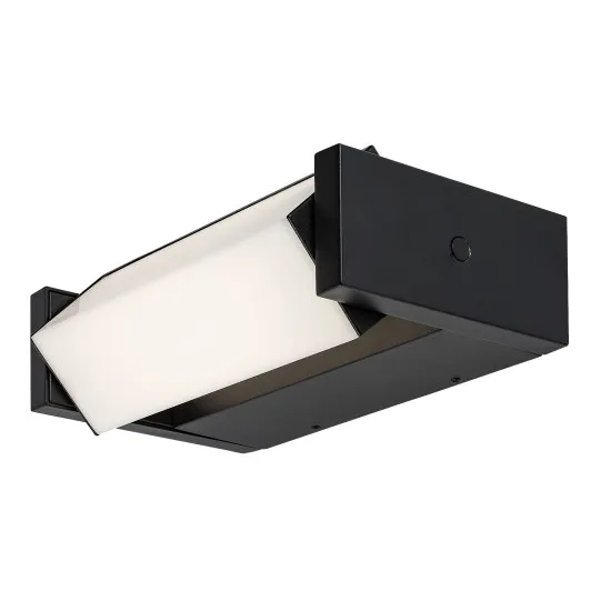 Rábalux Cubbington fekete LED kültéri fali lámpa (RAB-77185) LED 1 izzós IP54