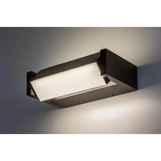 Rábalux Cubbington fekete LED kültéri fali lámpa (RAB-77185) LED 1 izzós IP54