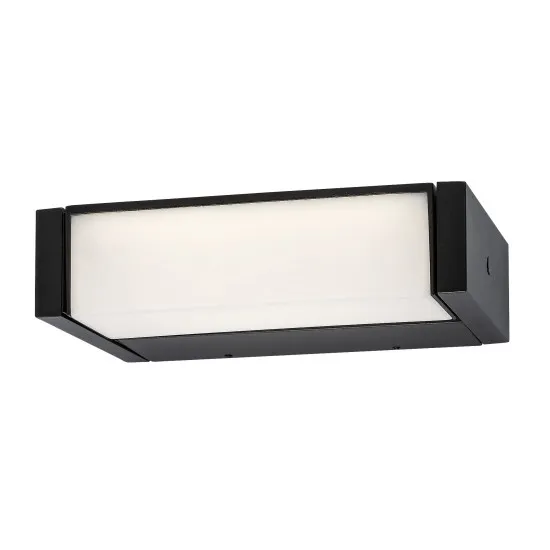 Rábalux Cubbington fekete LED kültéri fali lámpa (RAB-77185) LED 1 izzós IP54