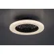 Rábalux Dalfon 2 fekete-fehér LED mennyezeti ventilátoros lámpa (RAB-71329) LED 1 izzós IP20