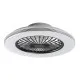 Rábalux Dalfon 2 fehér-fekete LED mennyezeti ventilátoros lámpa (RAB-71330) LED 1 izzós IP20