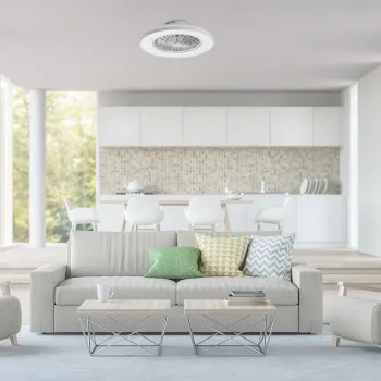 Rábalux Dalfon 2 fehér LED mennyezeti ventilátoros lámpa (RAB-71332) LED 1 izzós IP20