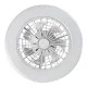 Rábalux Dalfon 2 fehér LED mennyezeti ventilátoros lámpa (RAB-71333) LED 1 izzós IP20