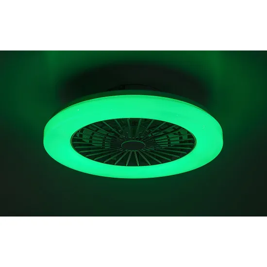 Rábalux Dalfon 2 fehér LED mennyezeti ventilátoros lámpa (RAB-71333) LED 1 izzós IP20