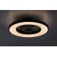 Rábalux Dalfon 2 fekete-fehér LED mennyezeti ventilátoros lámpa (RAB-71334) LED 1 izzós IP20