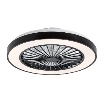 Rábalux Dalfon 2 fekete-fehér LED mennyezeti ventilátoros lámpa (RAB-71336) LED 1 izzós IP20