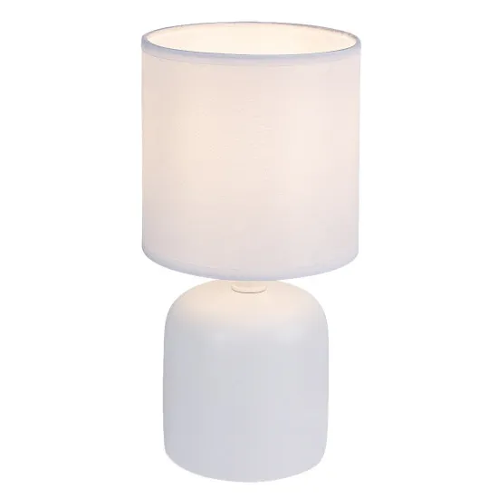 Rábalux Daphni fehér asztali lámpa (RAB-74052) E14 1 izzós IP20