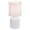 Rábalux Daphni fehér asztali lámpa (RAB-74052) E14 1 izzós IP20