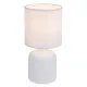 Rábalux Daphni fehér asztali lámpa (RAB-74052) E14 1 izzós IP20